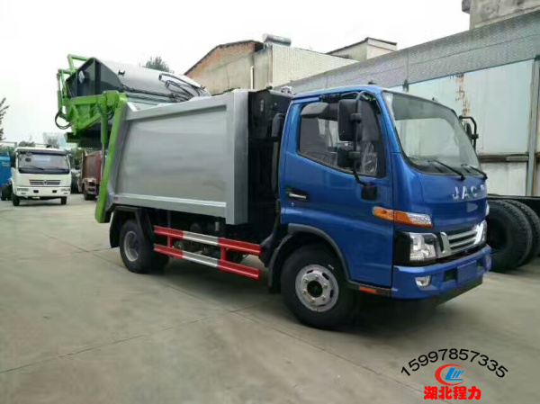 江淮駿鈴藍牌壓縮式垃圾車 江淮駿鈴藍牌壓縮式垃圾車
